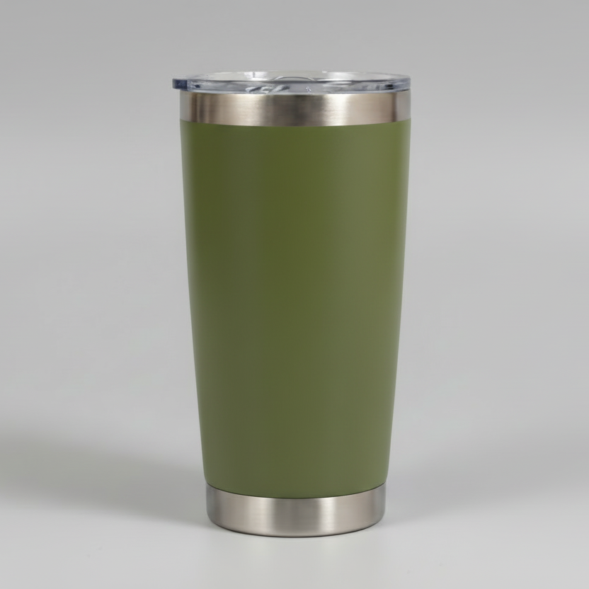 20oz Ceramic Lined Tumbler - Army Green