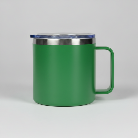 14oz Camping Mug - Kelly Green