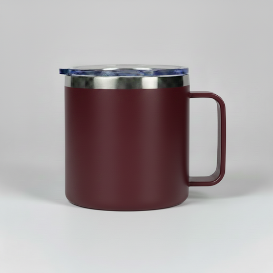 14oz Camping Mug - Maroon