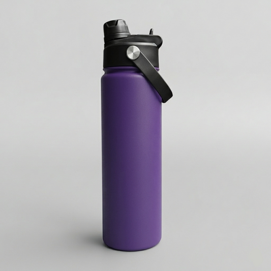 22oz Sports Water Bottle - Purple