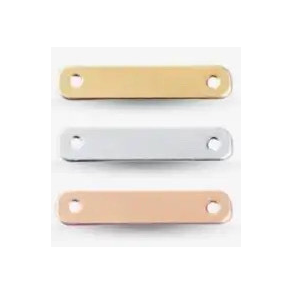 16x3mm Rectangle Bracelet Charm (10-pack)