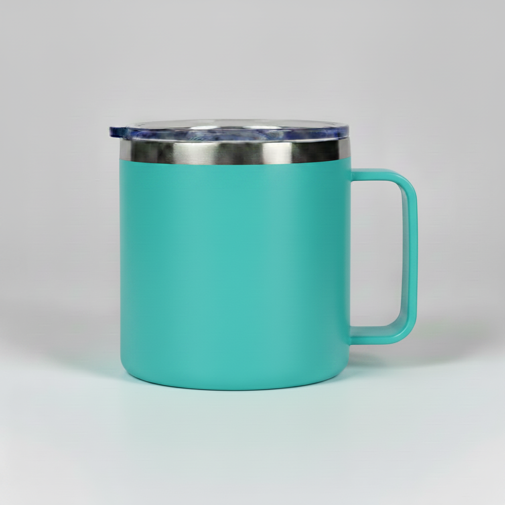 14oz Camping Mug - Seafoam