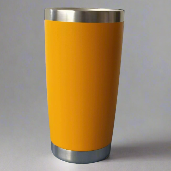 20oz Stainless Tumbler w/ Magnet Sliding Lid - Goldenrod