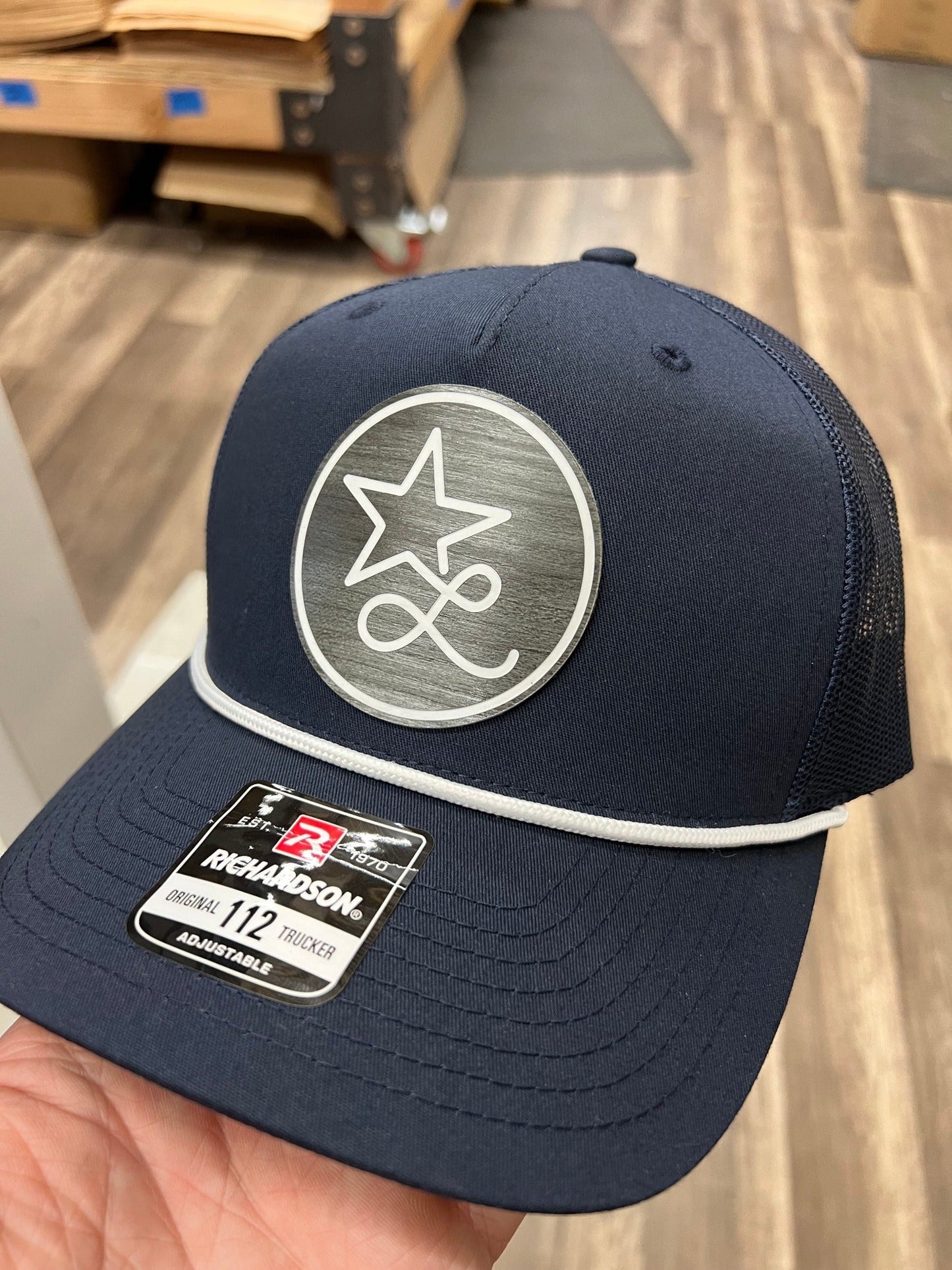 Acrylic: Barnwood Gray / White Durra-Bull™ Laserable Panels (12"x24")