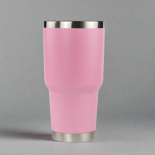 30oz Stainless Tumbler w/ Magnet Sliding Lid - Pink