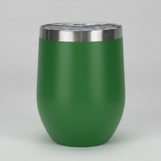 12oz Wine Tumbler - Kelly Green