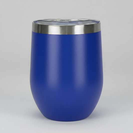 12oz Wine Tumbler - Blue