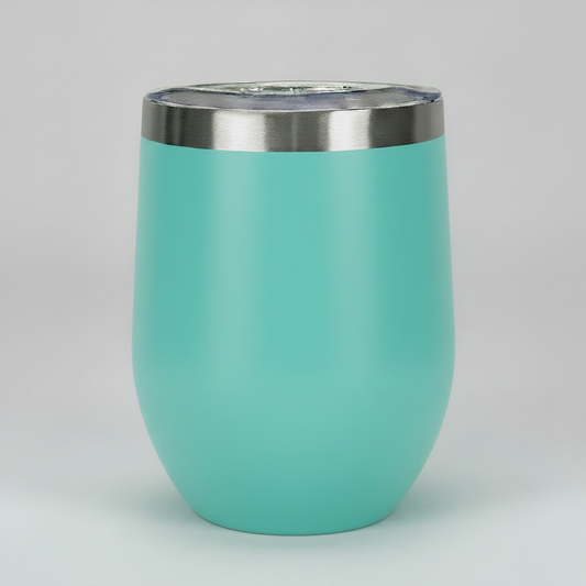 12oz Wine Tumbler - Seafoam