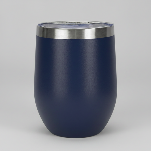 12oz Wine Tumbler - Navy