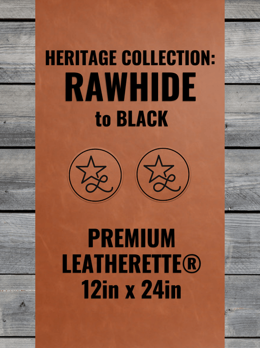 Heritage Collection: Rawhide Durra-Bull Premium Leatherette® Sheets (12x24)