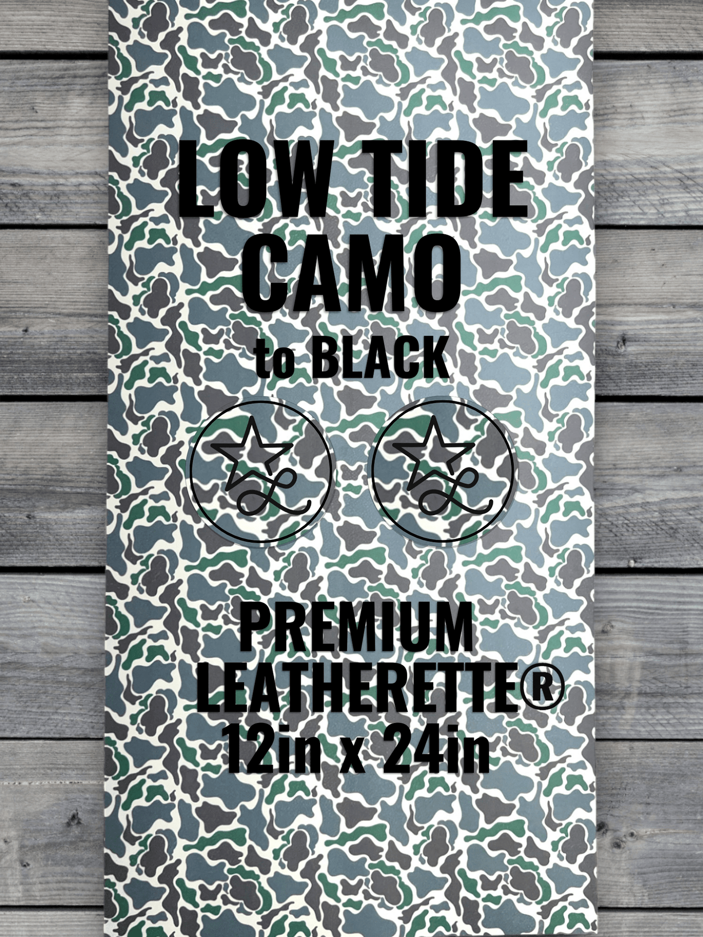 Low Tide Camo Durra-Bull Premium Leatherette® Sheets