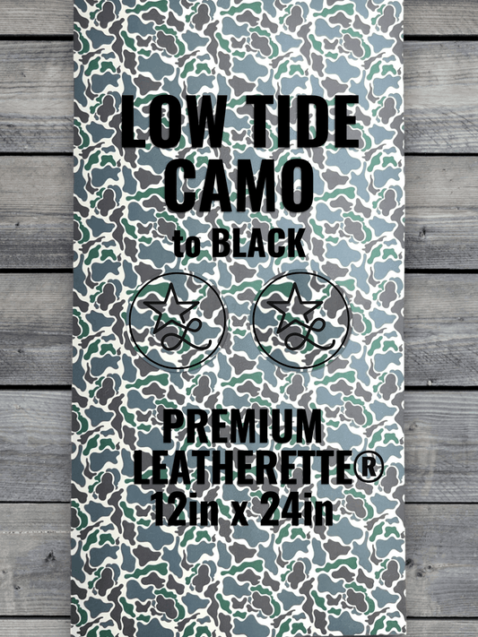 Low Tide Camo Durra-Bull Premium Leatherette® Sheets
