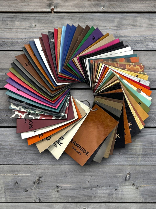 Sample Set of Durra-Bull Premium Leatherette® (2"x4")