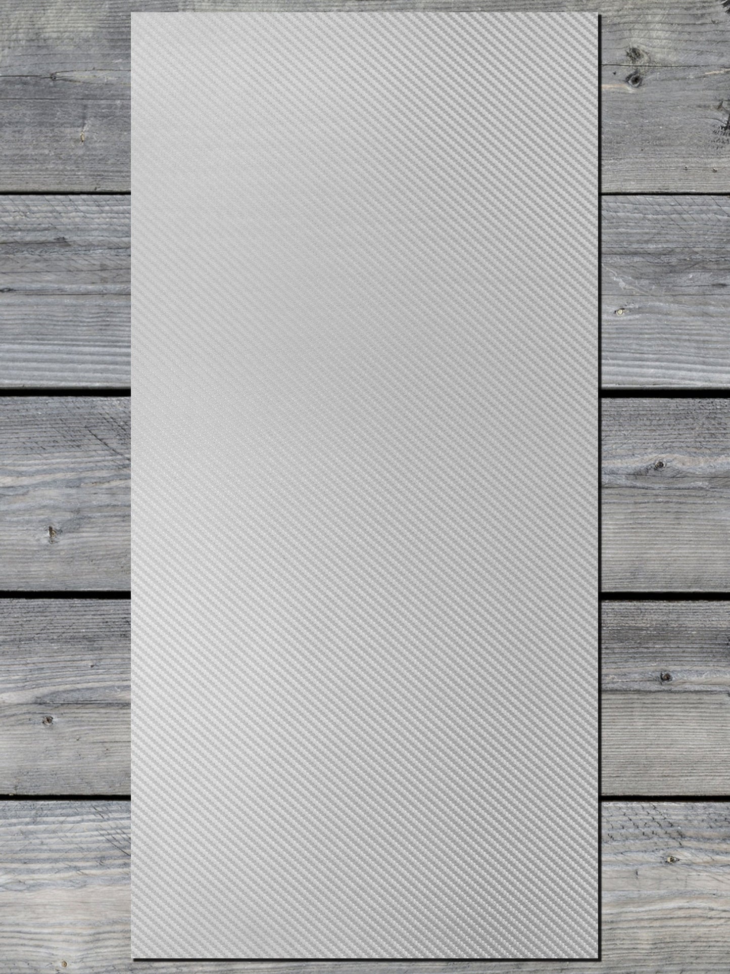 Silver Carbon Fiber / Black Durra-Bull Premium Leatherette® Sheets