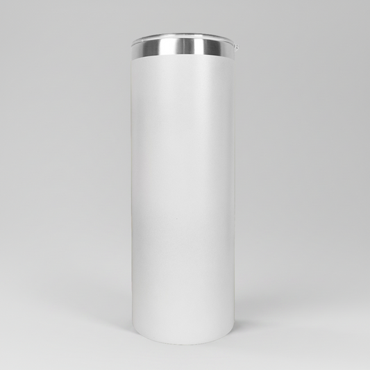 20oz Skinny Tumbler - White