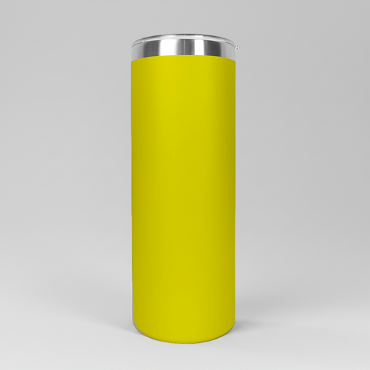 20oz Skinny Tumbler - Yellow