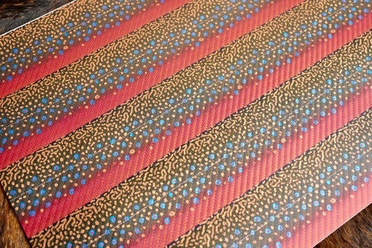 UV Printed Premium Leatherette® Sheets (12x24) - Brook Trout